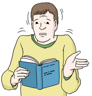 Schwere Sprache ist schwer zu verstehen